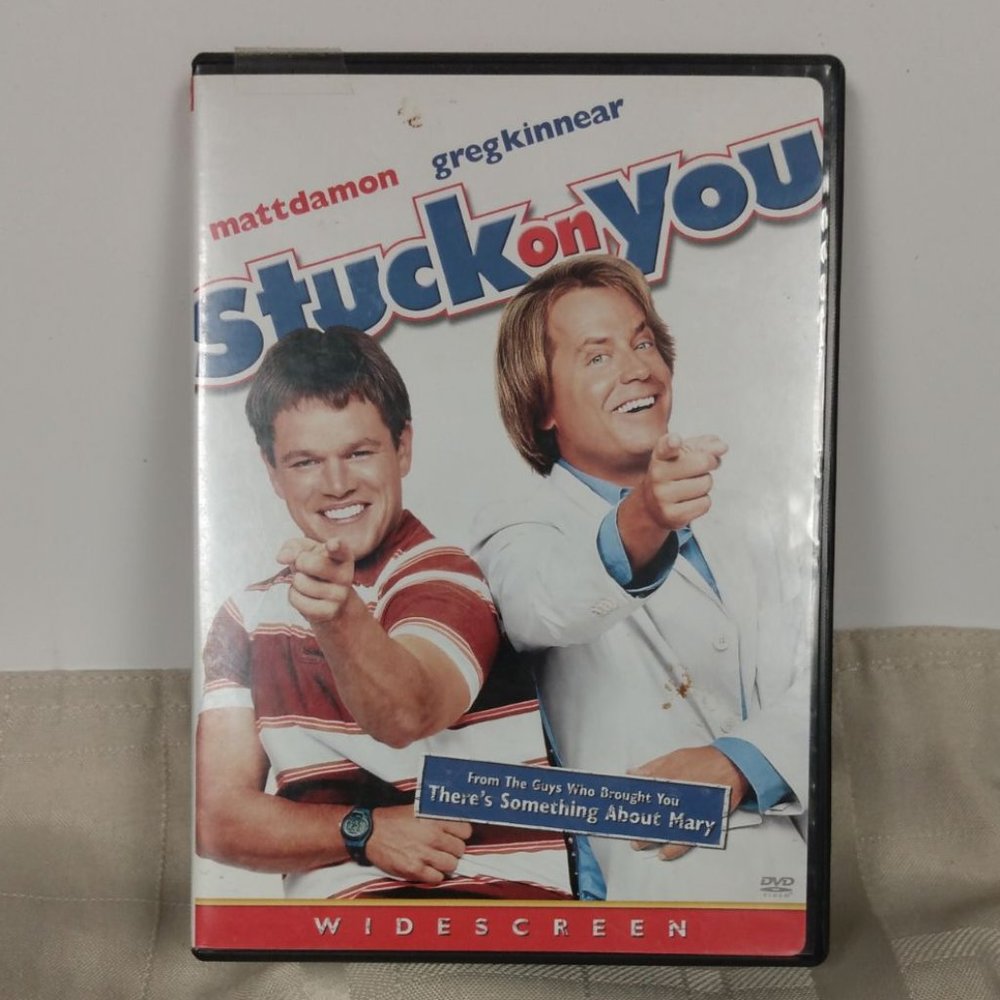 STUCK ON  YOU,  dvd, with Matt Damon and Greg Kinnear